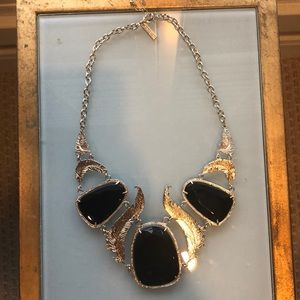Kendra Scott Black Stone Necklace